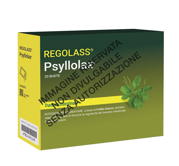 LABORATORIO DELLA FARMACIA PSYLLOLAX 20 BUSTE LINEA REGOLASS - Farmacia Mortise