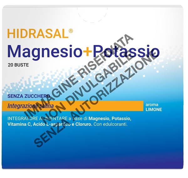 LABORATORIO DELLA FARMACIA MAGNESIO+POTASSIO 20 BUSTE DA 6,6 G LINEA HIDRASAL - Farmacia Mortise