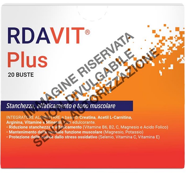 LABORATORIO DELLA FARMACIA RDAVIT PLUS 20 BUSTE - Farmacia Mortise