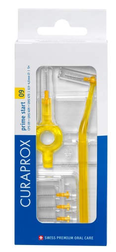 CURAPROX CPS 09 SCOVOLINO PRIME START 09 YELLOW 5 PEZZI - Farmacia Mortise