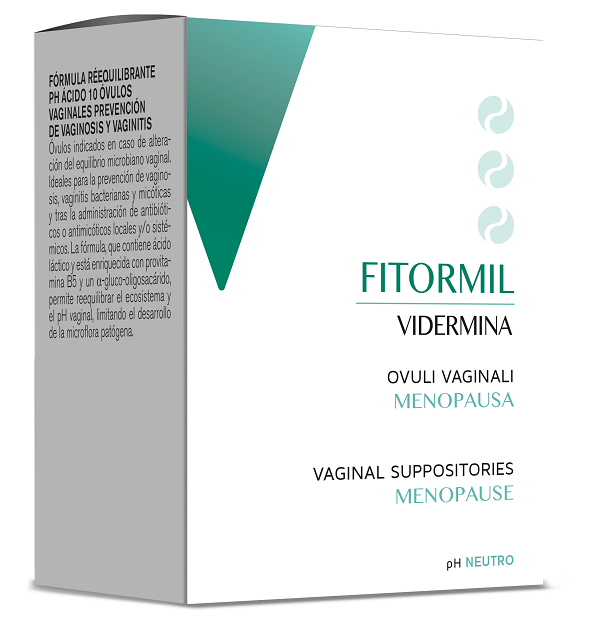 FITORMIL VIDERMINA 10 OVULI VAGINALI MENOPAUSA - Farmacia Mortise