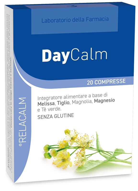 LABORATORIO DELLA FARMACIA DAYCALM 20 COMPRESSE LINEA RELACALM - Farmacia Mortise