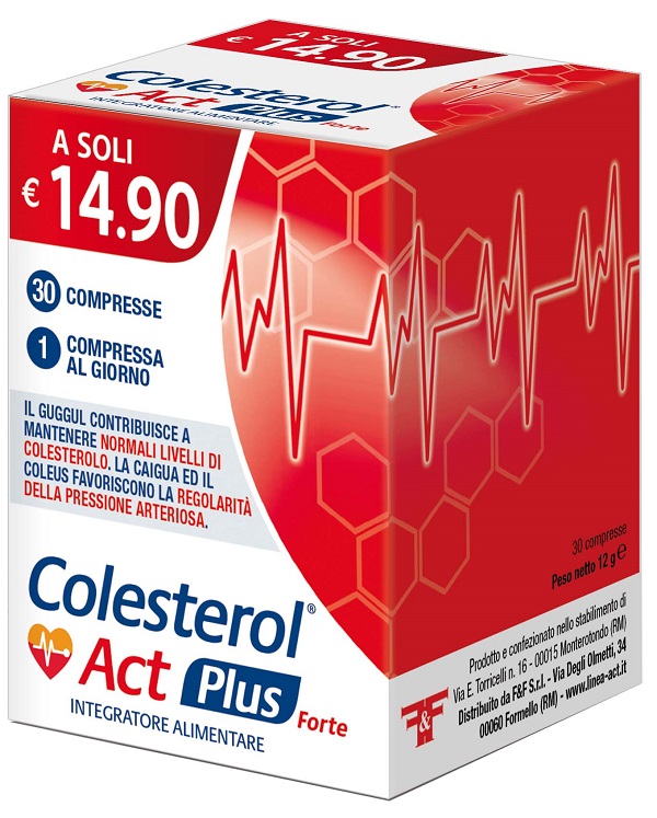 COLESTEROL ACT PLUS FORTE 30 COMPRESSE - Farmacia Mortise