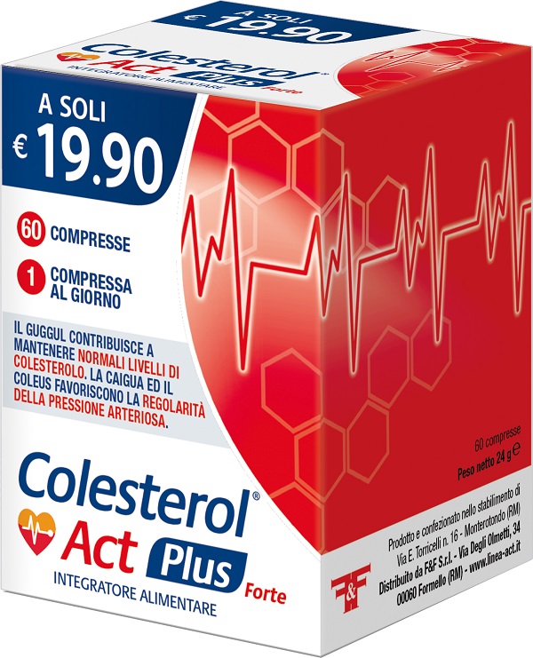 COLESTEROL ACT PLUS FORTE 60 COMPRESSE - Farmacia Mortise