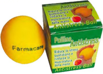 PALLINA ANTISTRESS GIALLO - Farmacia Mortise