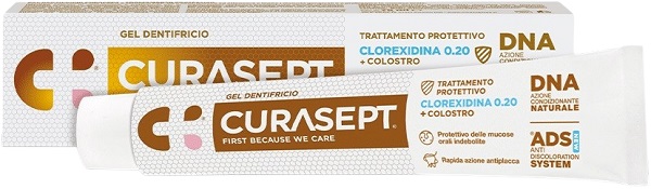 CURASEPT GEL DENTIFRICIO ADS DNA TRATTAMENTO PROTETTIVO 75 ML - Farmacia Mortise