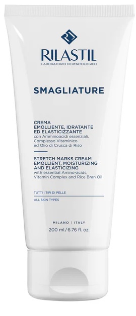 RILASTIL SMAGLIATURE CREMA EMOLLIENTE IDRATANTE ED ELASTICIZZANTE 200 ML - Farmacia Mortise