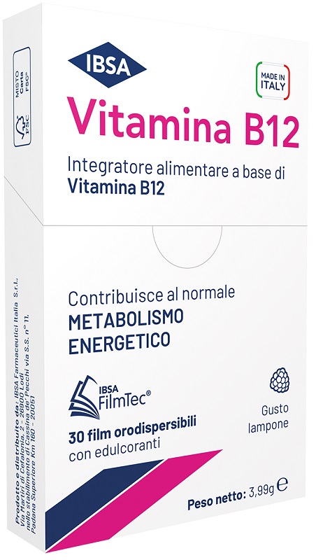 VITAMINA B12 IBSA 30 FILM ORALI - Farmacia Mortise