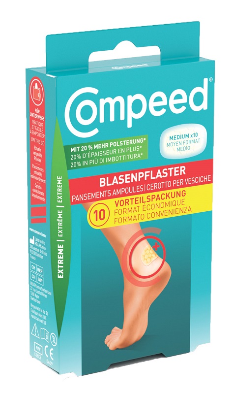 CEROTTI COMPEED PER VESCICHE MEDIO EXTREME 10 PEZZI - Farmacia Mortise