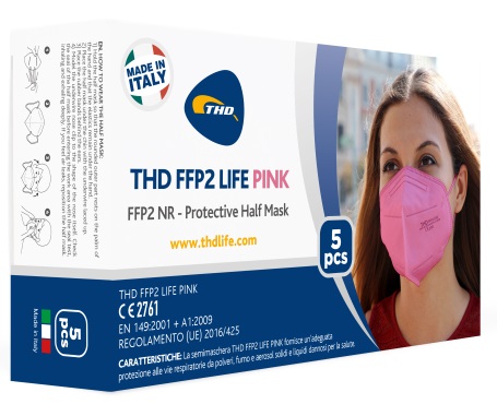 THD FFP2 LIFE PINK - Farmacia Mortise