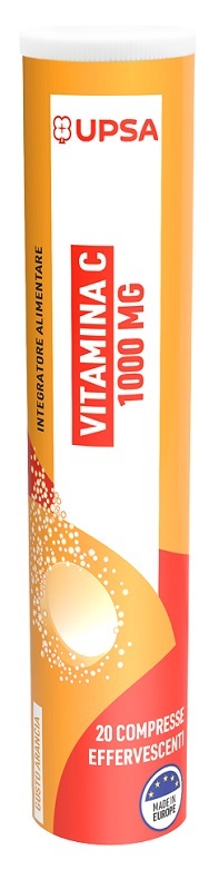 UPSA VITALITY VITAMINA C 1000 MG 20 COMPRESSE EFFERVESCENTI - Farmacia Mortise