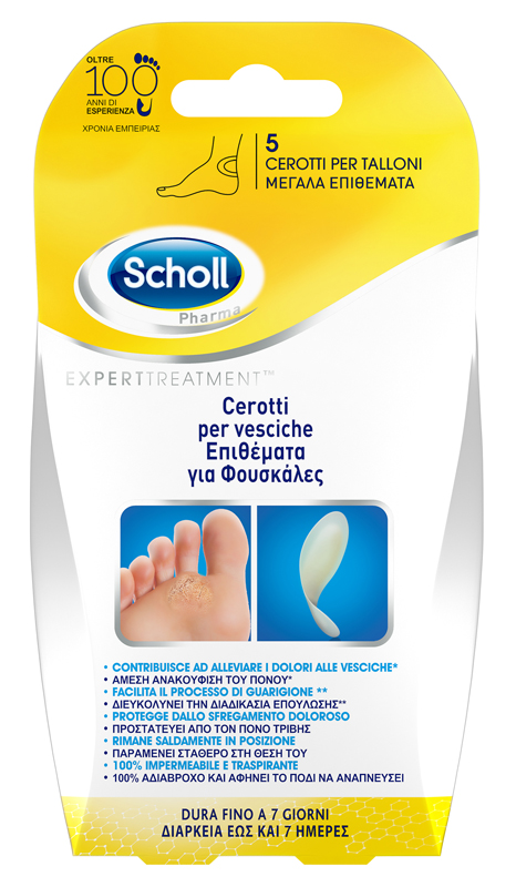 CEROTTO SCHOLL VESCICHE TALLONE 6 PEZZI - Farmacia Mortise