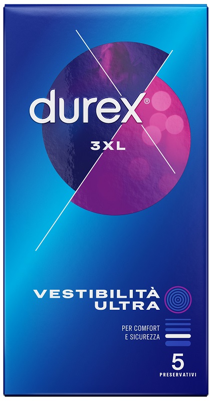 PRESERVATIVO DUREX 3XL VESTIBILITA' ULTRA 5 PEZZI - Farmacia Mortise