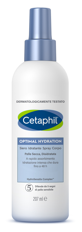 CETAPHIL OPTIMAL HYDRATION SIERO IDRATANTE SPRAY 207 ML - Farmacia Mortise