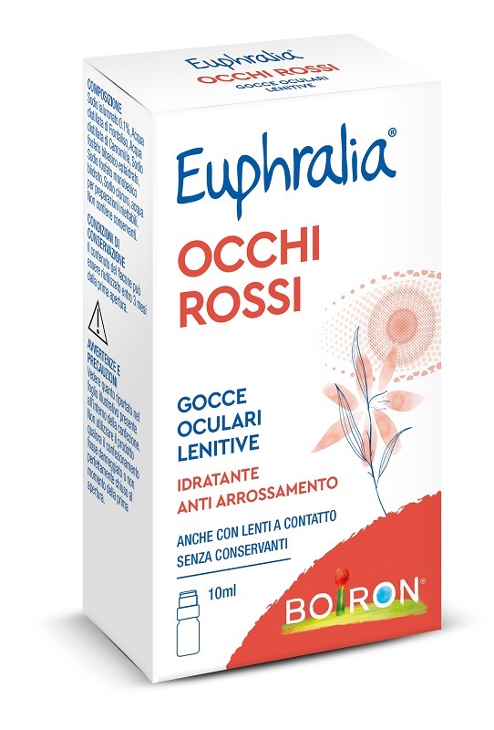 GOCCE OCULARI LENITIVE EUPHRALIA OCCHI ROSSI 10 ML - Farmacia Mortise