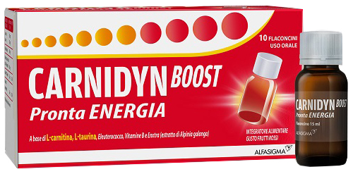 CARNIDYN BOOST 10 FLACONCINI - Farmacia Mortise