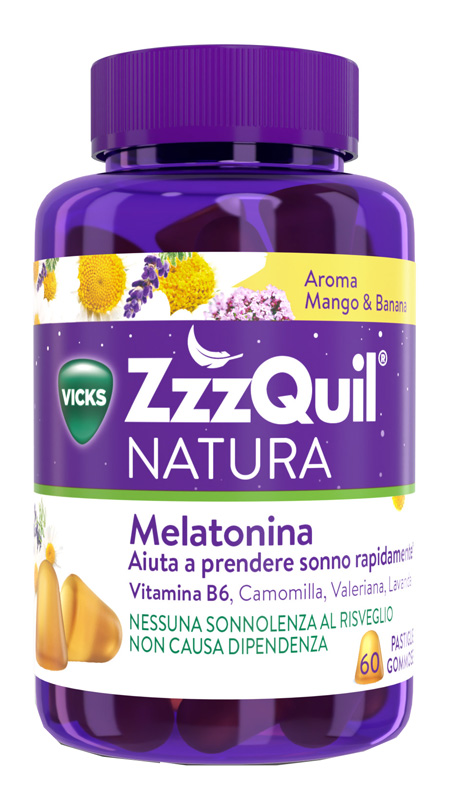 ZZZQUIL NATURA MANGO & BANANA 60 PASTIGLIE GOMMOSE - Farmacia Mortise