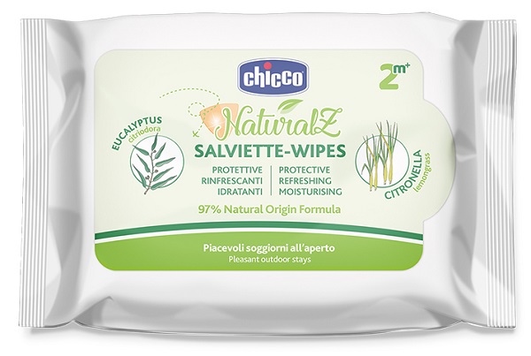 CHICCO ZANZA SALVIETTE NATURALE 20 PEZZI - Farmacia Mortise