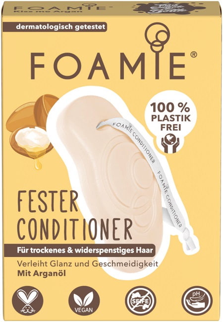 FOAMIE BALSAMO BAR KISS ME ARGAN 80 G - Farmacia Mortise