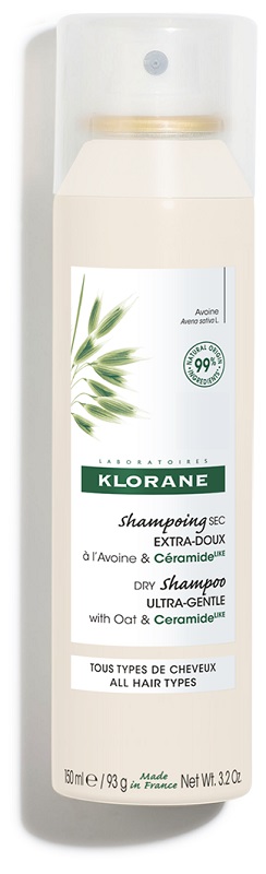 KLORANE SHAMPOO SECCO EXTRA DELICATO AVENA&CERAMIDE TUTTI I TIPI DI CAPELLI SPRAY 150 ML - Farmacia Mortise