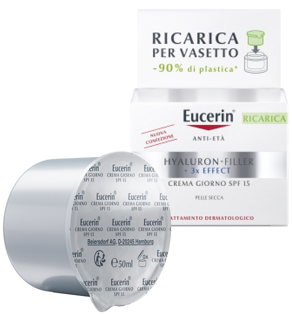 EUCERIN FACE CREAM ANTI AGE HYALURON GIORNO SPF15 50 ML - Farmacia Mortise