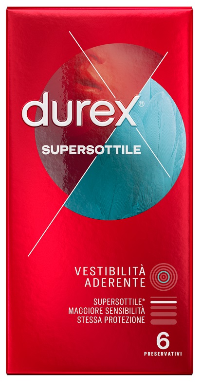 PROFILATTICO DUREX SUPERSOTTILE CLOSE FIT 6 PEZZI - Farmacia Mortise