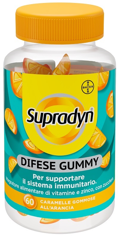 SUPRADYN DIFESE GUMMY 60 CARAMELLE - Farmacia Mortise