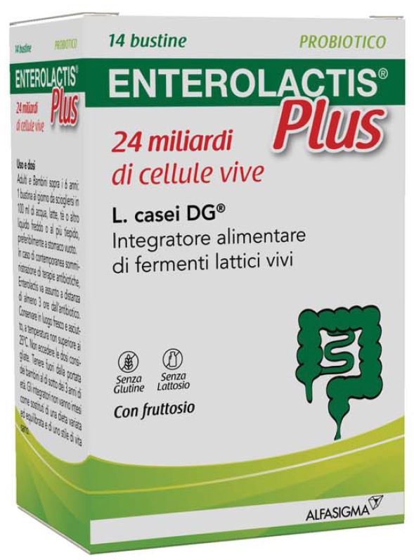 ENTEROLACTIS PLUS 14 BUSTINE - Farmacia Mortise