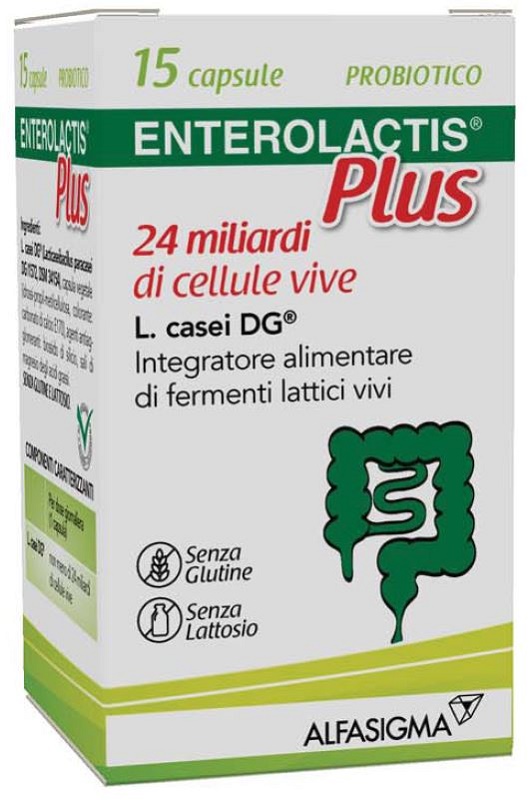 ENTEROLACTIS PLUS 15 CAPSULE - Farmacia Mortise