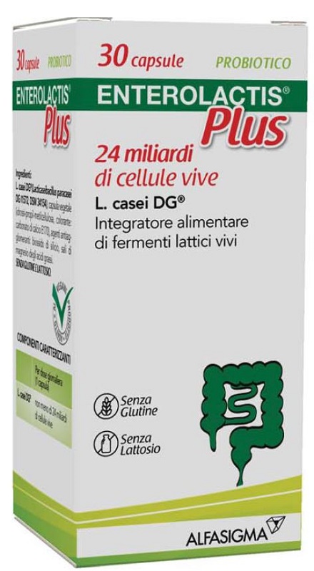 ENTEROLACTIS PLUS 30 CAPSULE - Farmacia Mortise