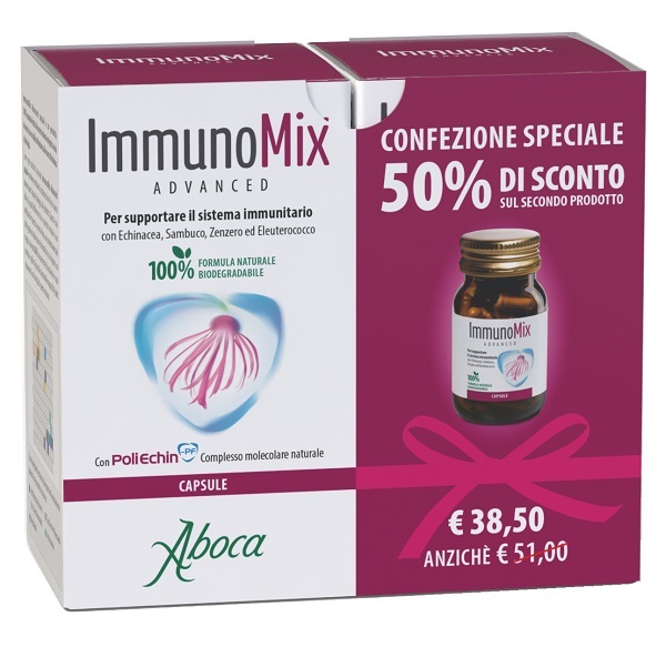 IMMUNOMIX ADVANCED 50 CAPSULE RM CONFEZIONE SPECIALE 2 PEZZI - Farmacia Mortise