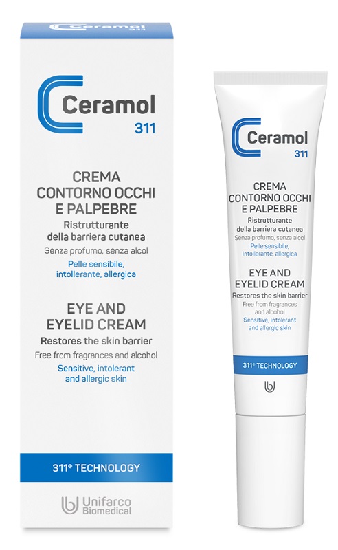 CERAMOL CREMA CONTORNO OCCHI E PALPEBRE 15 ML - Farmacia Mortise