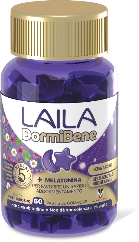 LAILA DORMIBENE 60 GOMMOSE - Farmacia Mortise