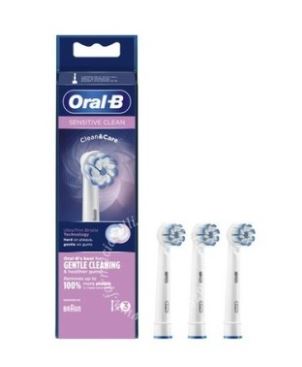 ORALB POWER REFILL EB60-3 SENSITIVE CLEAN 3 PEZZI - Farmacia Mortise