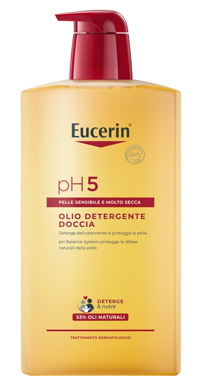 EUCERIN OLIO DOCCIA PH5 1 LITRO - Farmacia Mortise