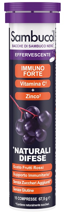 SAMBUCOL EFFERVESCENTE 15 COMPRESSE - Farmacia Mortise