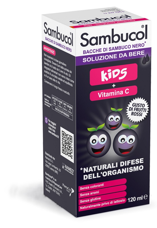 SAMBUCOL SOLUZIONE DA BERE KIDS 120 ML - Farmacia Mortise