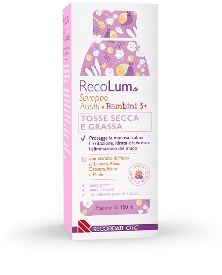 RECOLUM SCIROPPO TOSSE ADULTI-BAMBINI 150 ML - Farmacia Mortise