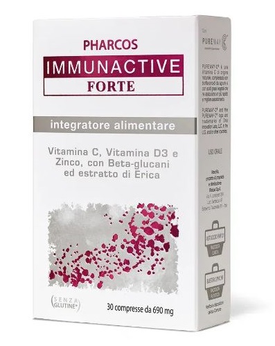 IMMUNACTIVE FORTE PHARCOS 30 COMPRESSE - Farmacia Mortise