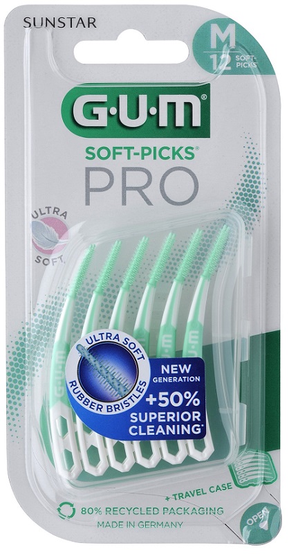 GUM SOFT PICK PRO MEDIUM 12 PEZZI - Farmacia Mortise