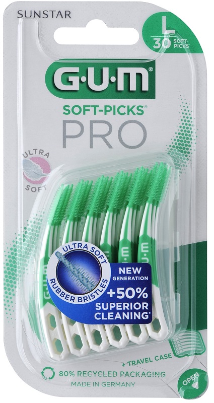 GUM SOFT PICK PRO LARGE 30 PEZZI - Farmacia Mortise