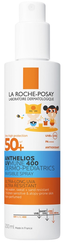 ANTHELIOS SPRAY UVMUNE BAMBINO 50+ 200 ML - Farmacia Mortise