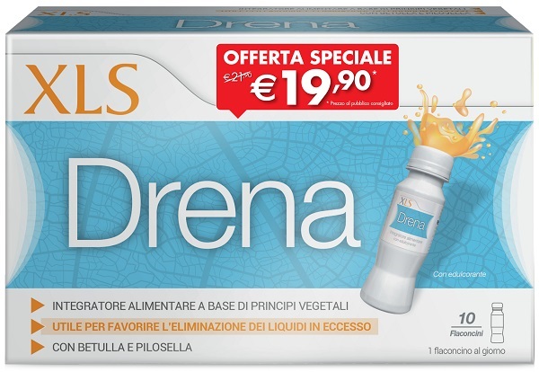 XLS DRENA 10 FLACONI DA 70 ML TAGLIO PREZZO - Farmacia Mortise