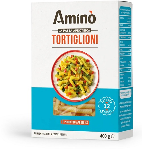 AMINO' TORTIGLIONI APROTEICI 400 G - Farmacia Mortise