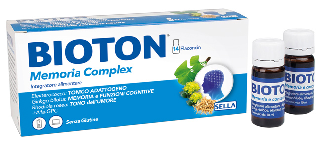 BIOTON MEMORIA COMPLEX 14 FLACONCINI DA 10 ML - Farmacia Mortise