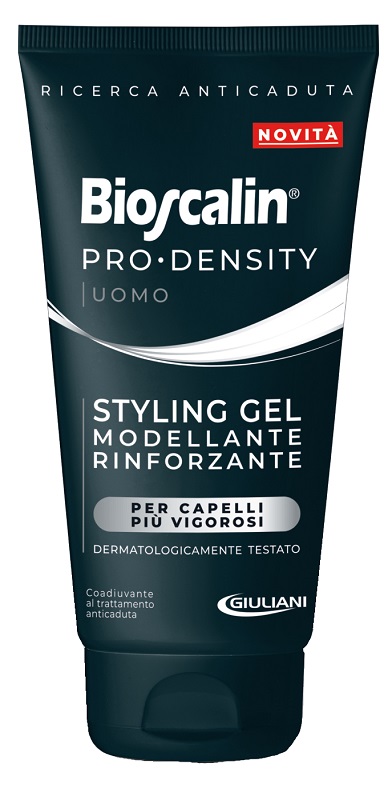 BIOSCALIN PRO DENSITY UOMO STYLING GEL MODELLANTE RINFORZANTE 150 ML - Farmacia Mortise