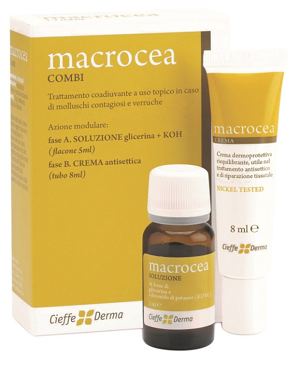 MACROCEA COMBI SOLUZIONE 5 ML + CREMA 8 ML - Farmacia Mortise