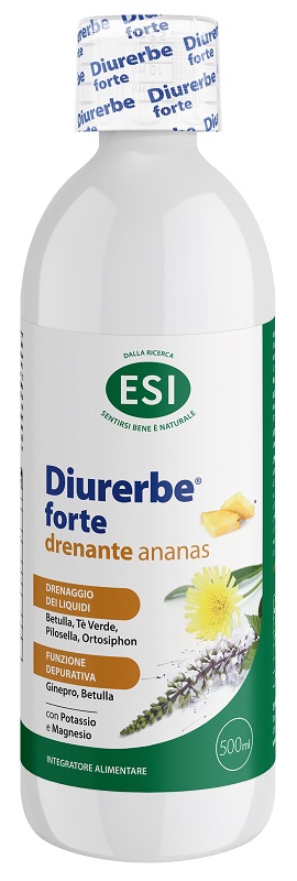ESI DIURERBE FORTE DRENANTE ANANAS 500 ML - Farmacia Mortise