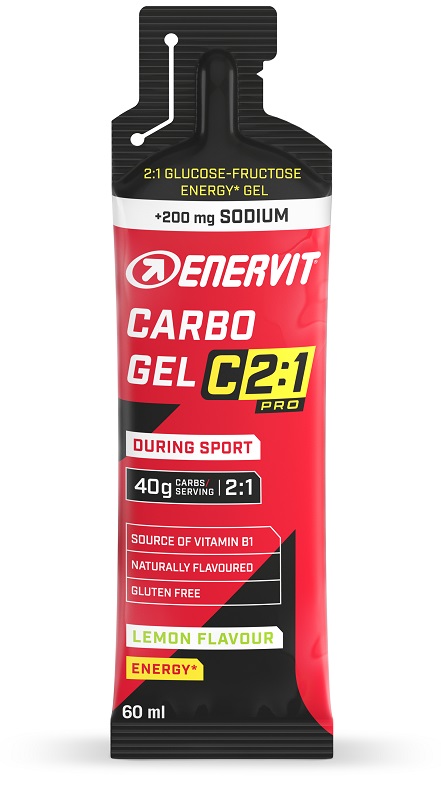 ENERVIT C2 1 PRO CARBO GEL LEMON CON SODIO 60 ML - Farmacia Mortise