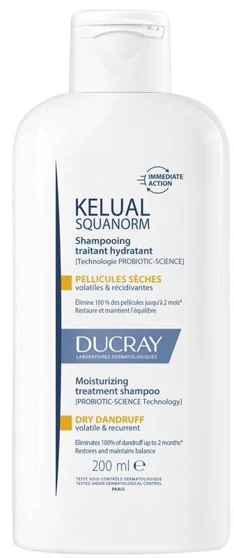 KELUAL SQUANORM SHAMPOO ANTI FORFORA SECCA 200 ML - Farmacia Mortise